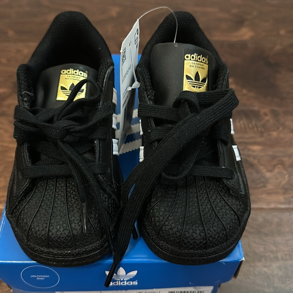 Adidas superstar1 size 7 toddler. Brand new